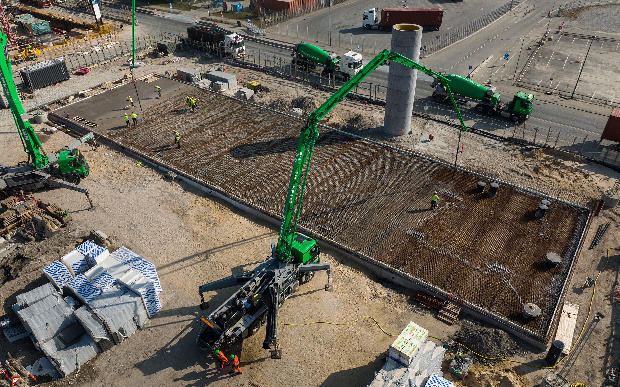 Energikilder til byggepladserne